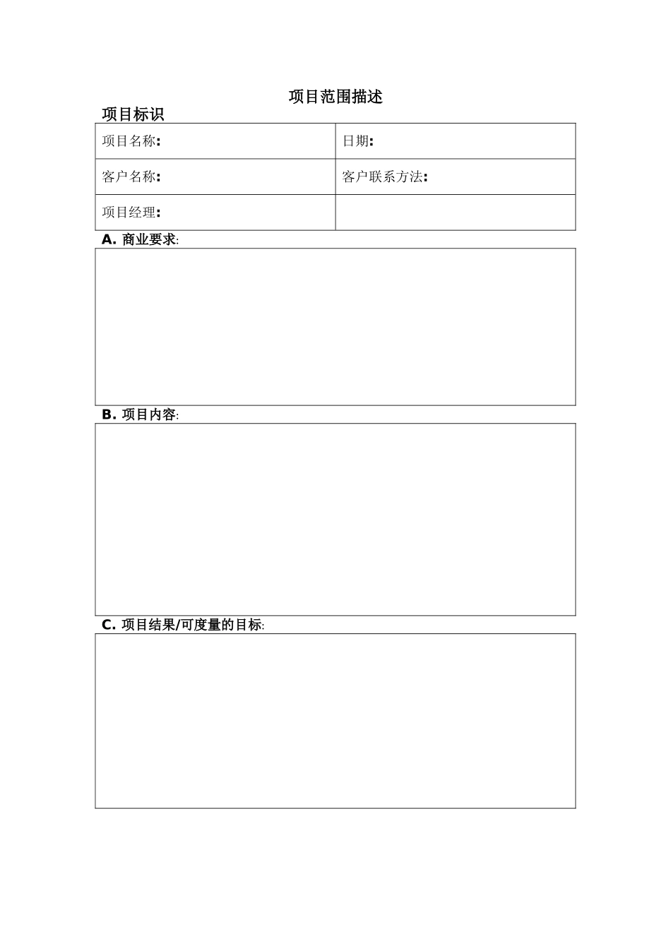 项目范围描述.doc_第1页