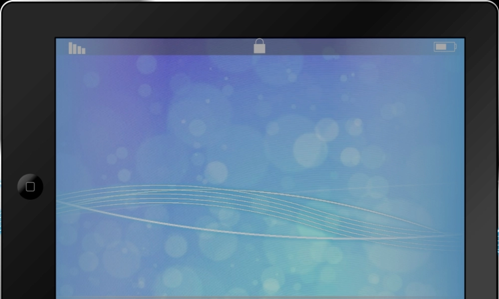 绚丽蓝触摸式滑动设计.pptx