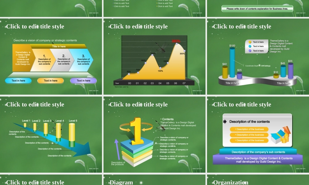 蜻蜓与小草PPT模板i6jfg.ppt