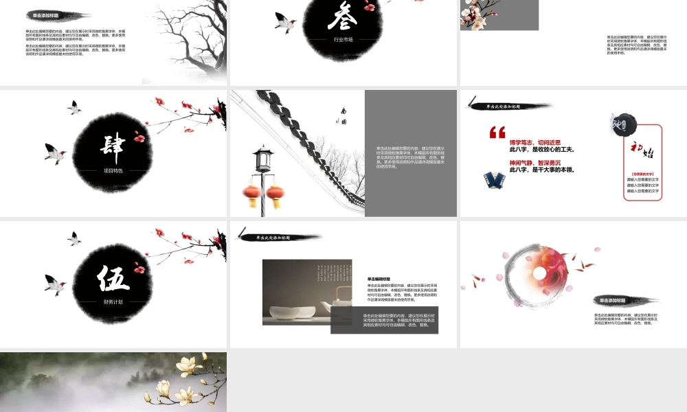 中国风 80 亮亮图文.ppt