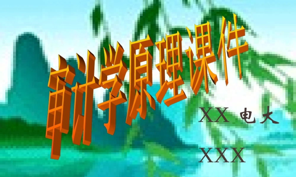 审计学原理课件p94zj.ppt