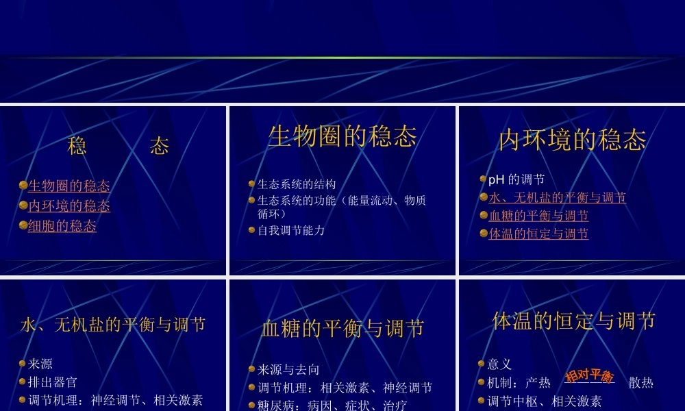 生物稳态xgmpc.ppt