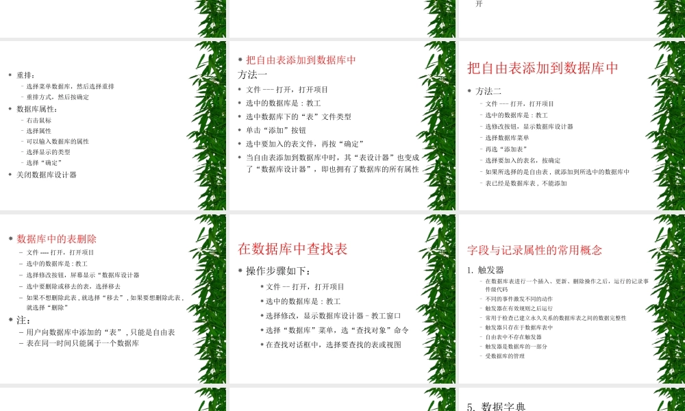 数据库的管理geq96.ppt