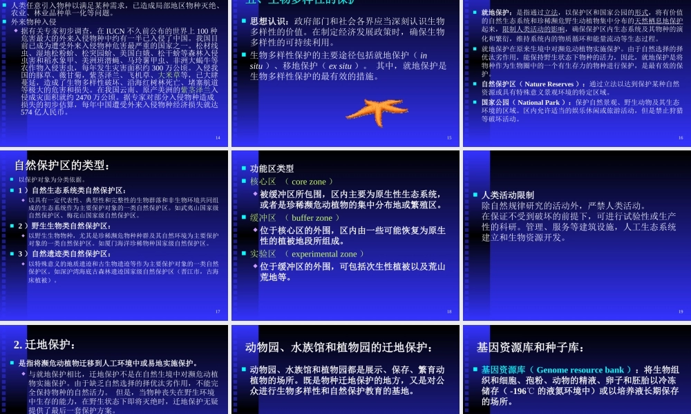 生物多样性保护afxka.ppt