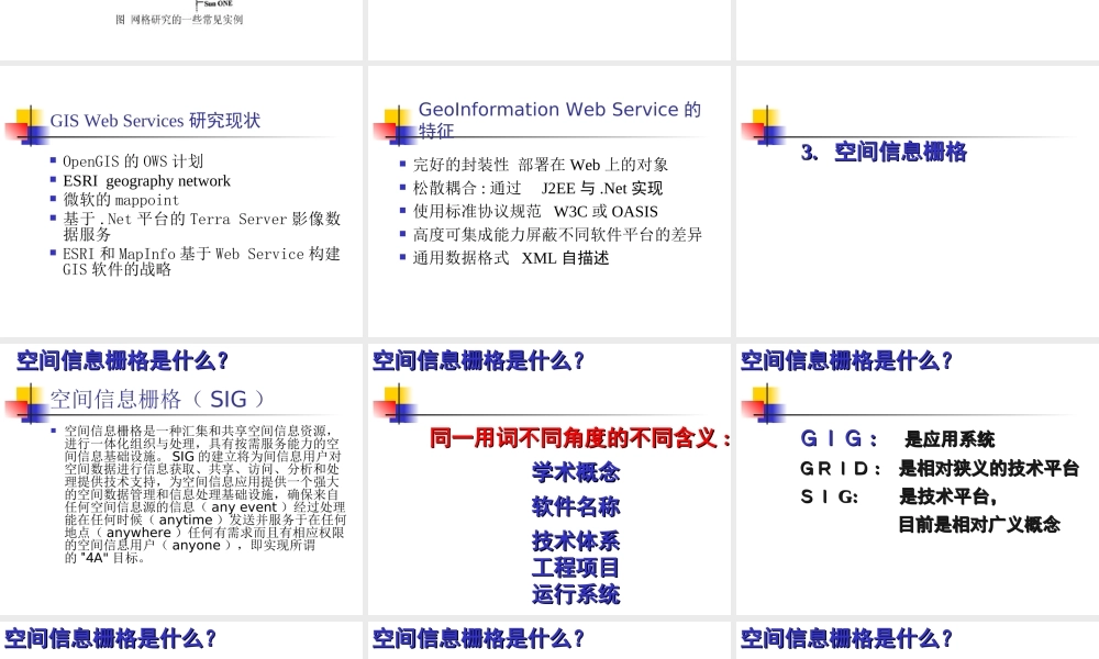 网格及其对空间信息服务的影响shlbp.ppt