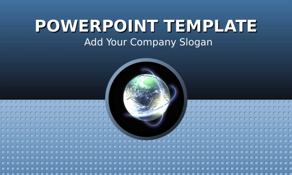 炫动旋转地球效果模板.pptx