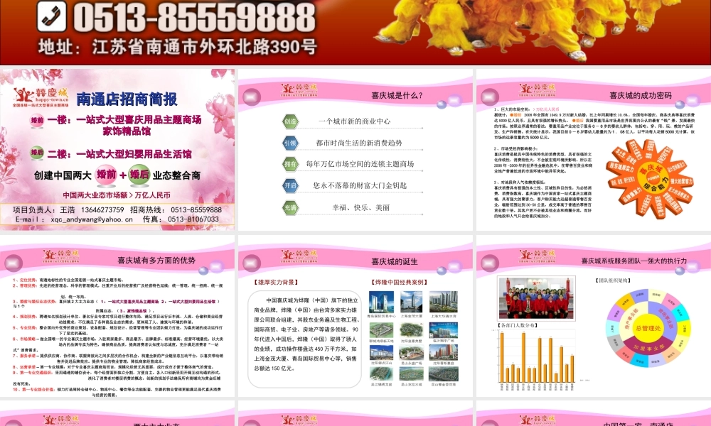 喜庆城系统服务PPT模板-2larwz.ppt