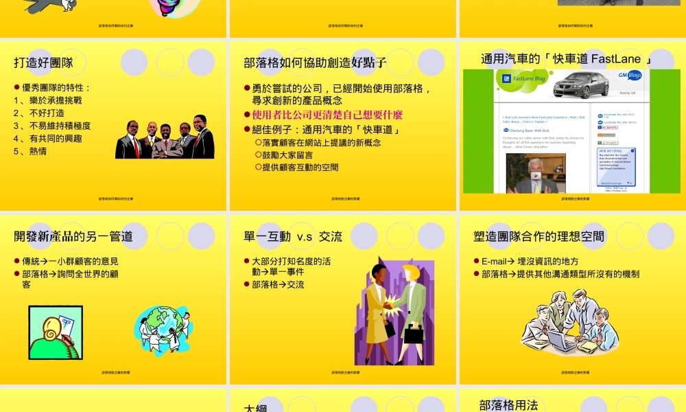 專題報告——Blog Marketing博客行銷.ppt