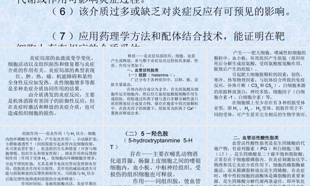 炎症介质xkit9.ppt