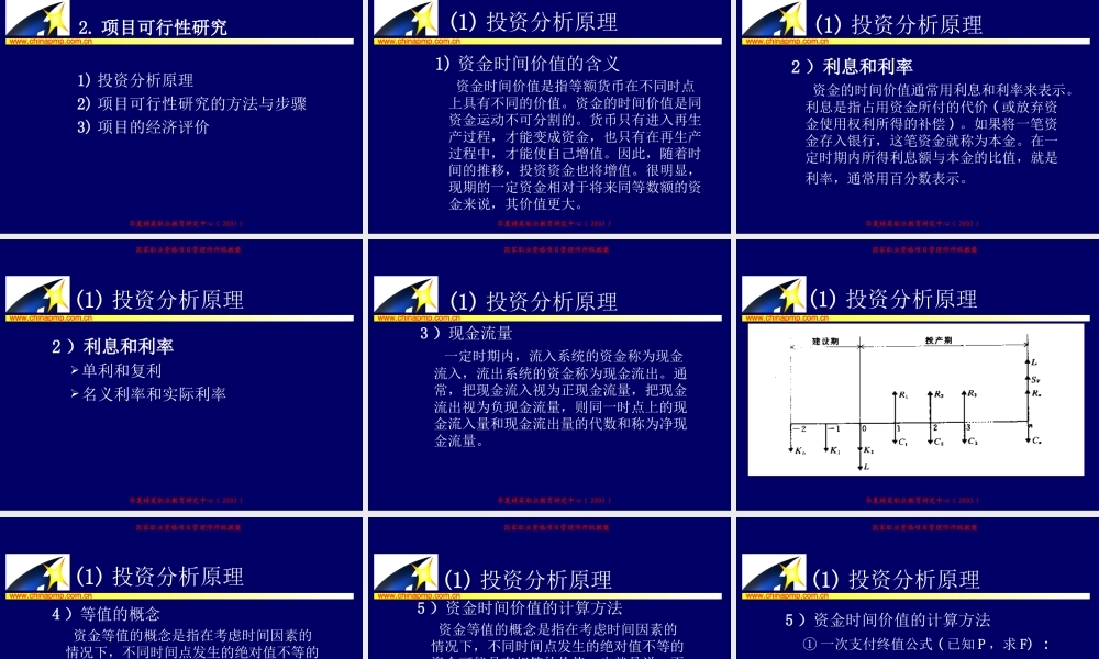 项目管理师（师级其他类）2-项目启动9flz6.PPT