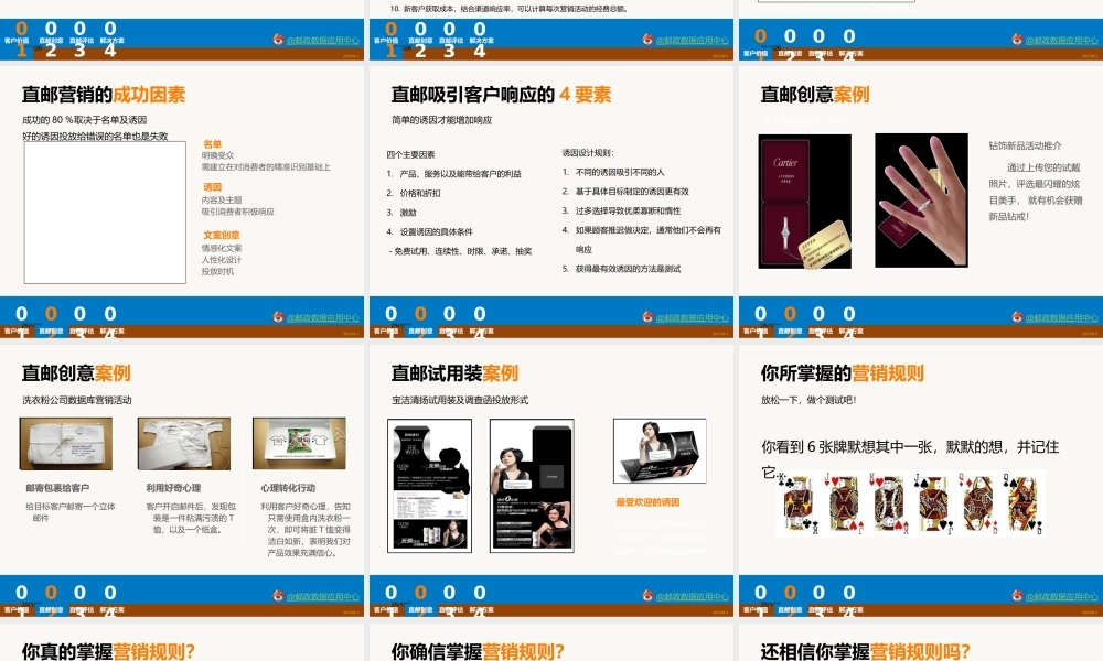 邮政数据应用中心直邮服务模板.ppt