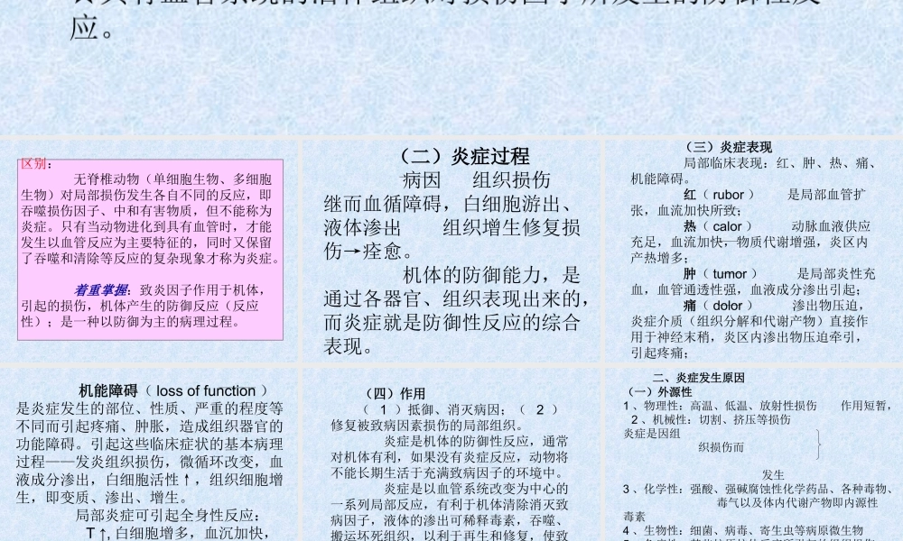 炎症概述wkkks.ppt