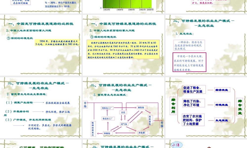 中国可持续发展道路.ppt