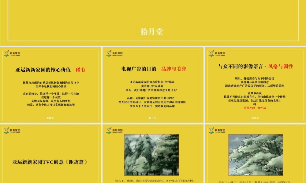 亚运新新家园TVC创意提案zokzw.ppt