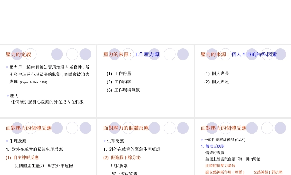 压力与压力管理g81tn.ppt