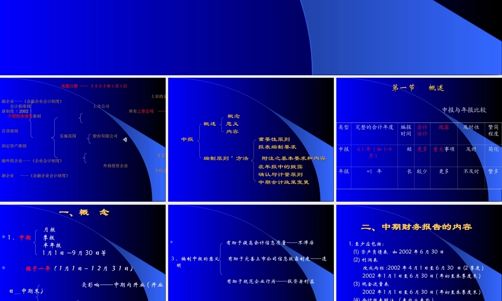 中期财务报告.ppt