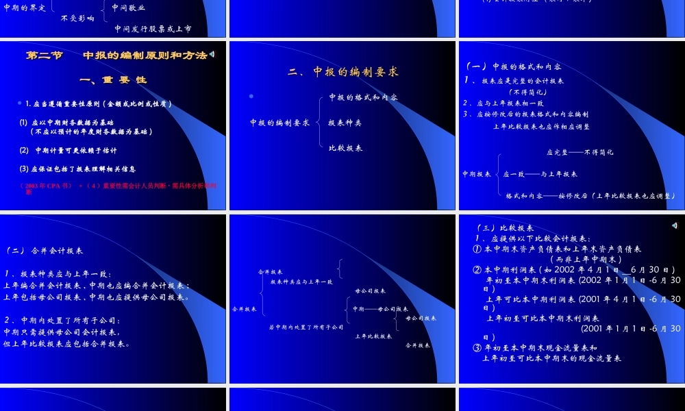 中期财务报告.ppt