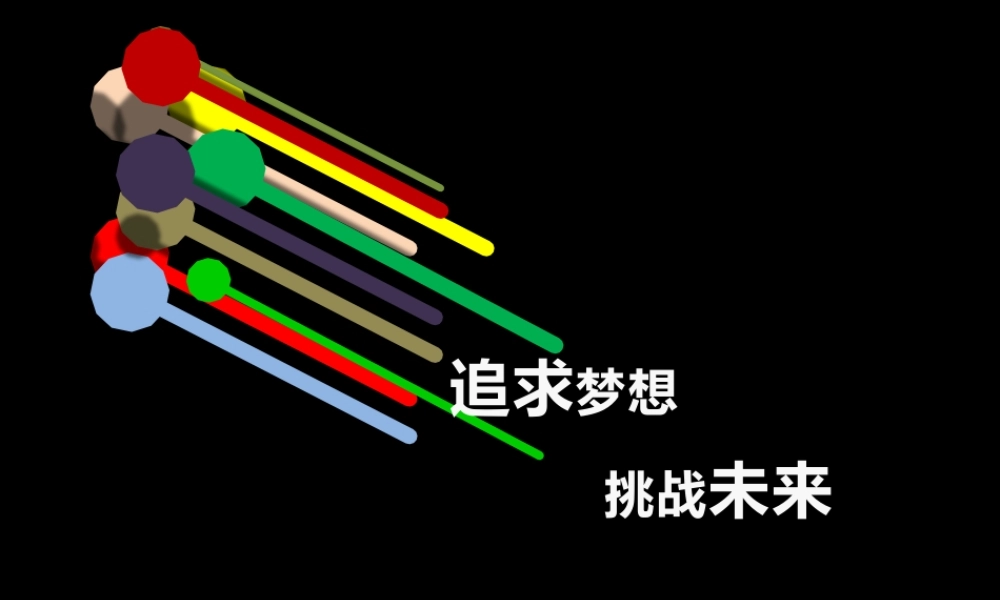 追求梦想 挑战未来.pptx