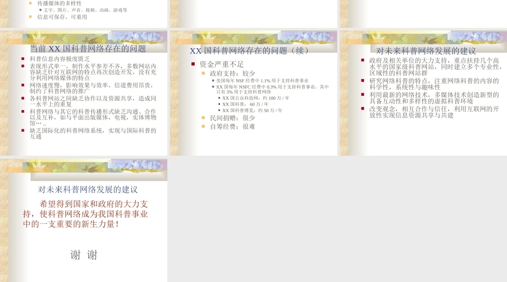 中国科普网络的发展与未来.ppt