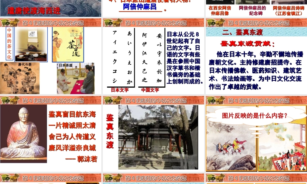 第4课唐朝的中外文化交流-.ppt