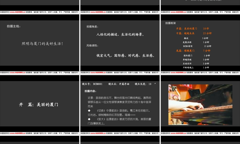 飞利浦照明电子企业纪录片拍摄方案.ppt