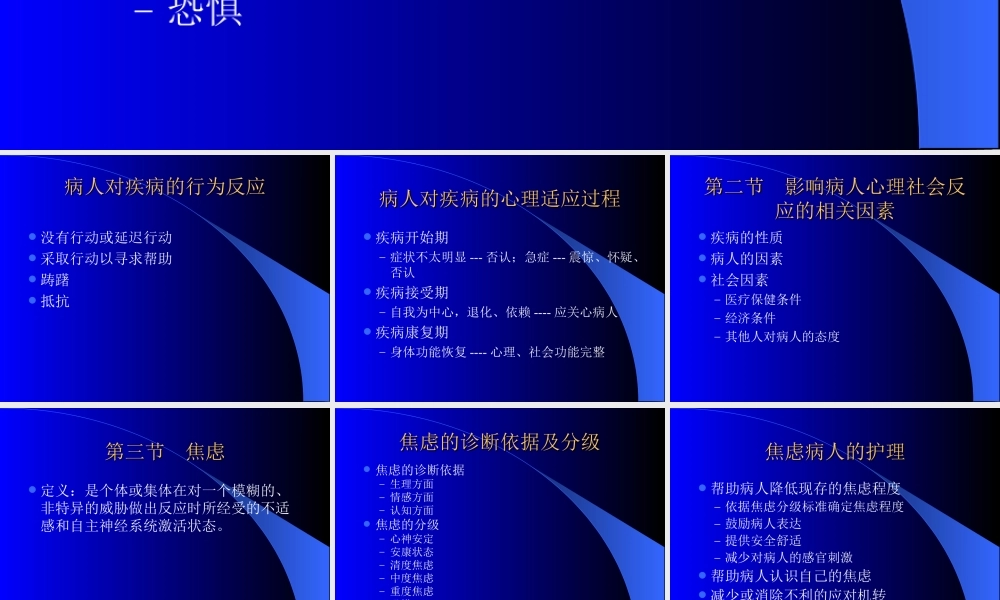 病人的心理社会反应.ppt