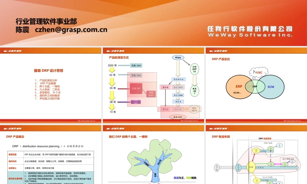 陈震：DRP概述.ppt