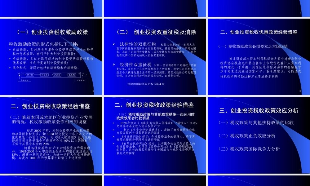 创业投资政府支持政策设计.ppt