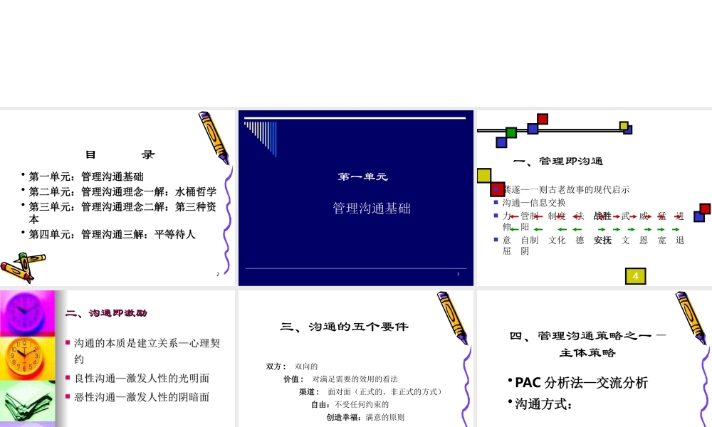 管理沟通理念及技巧.ppt