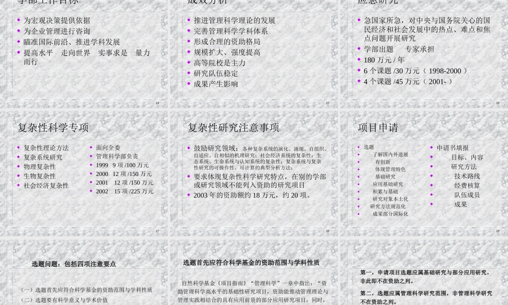 管理科学学科发展与项目申请.ppt