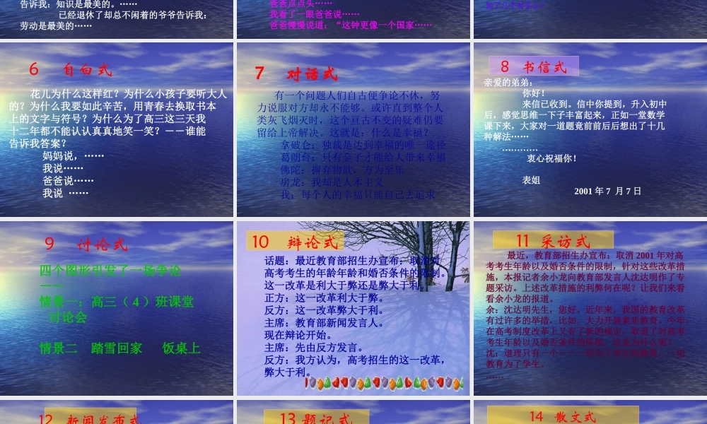 话题作文创新例说.ppt