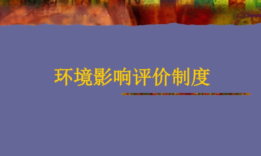 环境影响评价制度.ppt