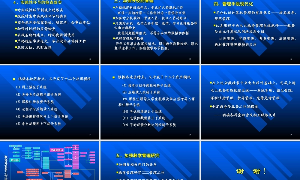 当好教务处处长的几点思考.ppt