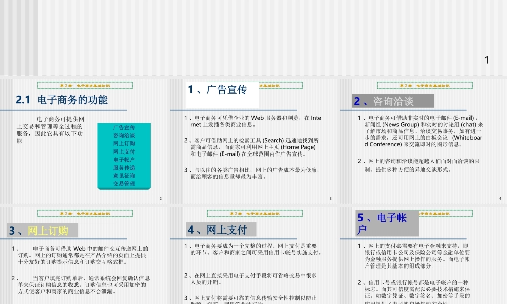 电子商务基础知识.ppt