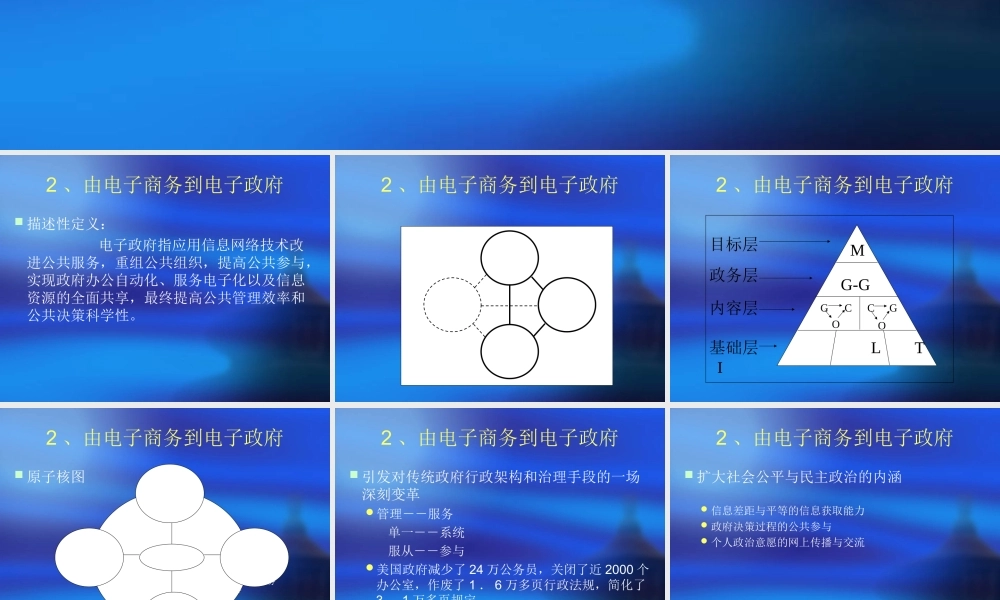 电子政府与社会信息化.ppt