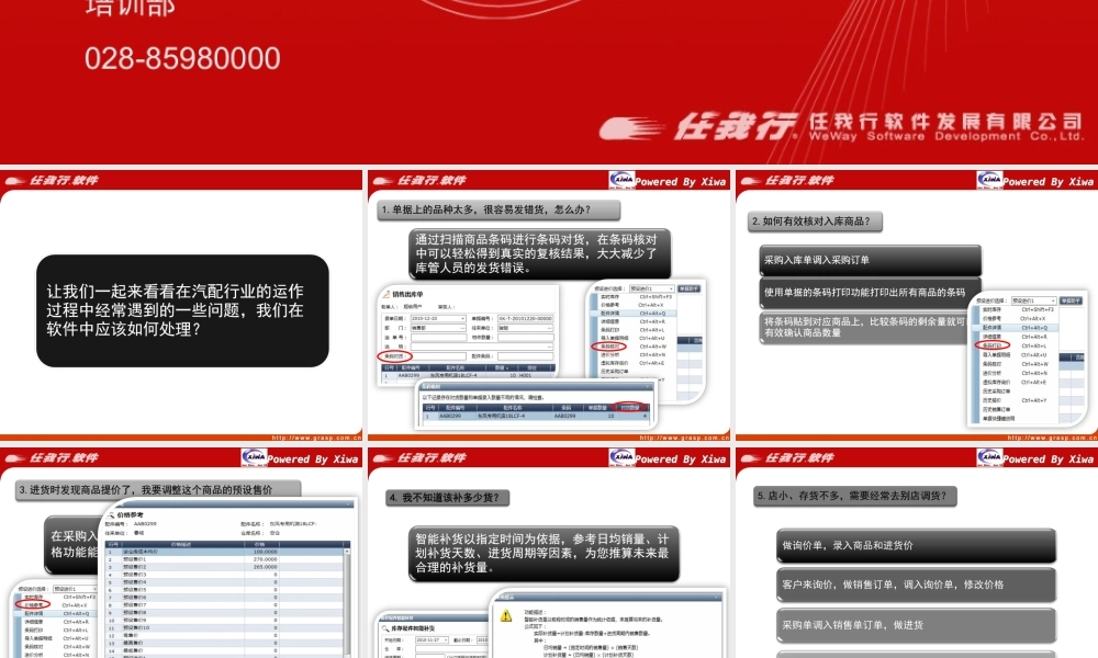 管家婆汽配应用分析.ppt