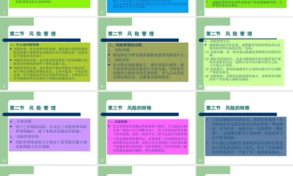 风险管理及投资组合.ppt