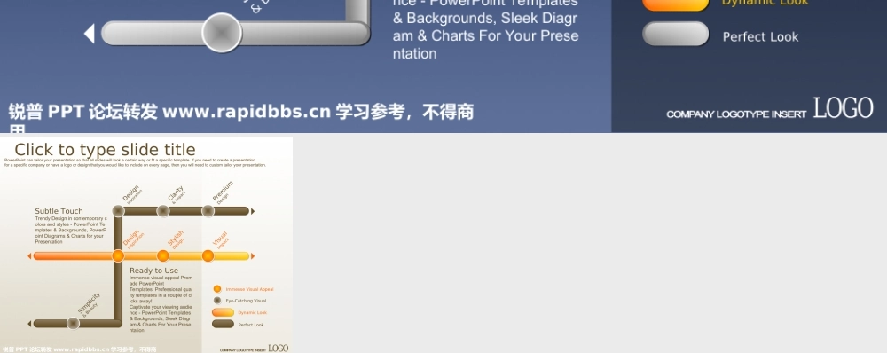 韩国PPTKOREA出品酷黑商务精美PPT图表60张-锐普ppt论坛 (8).ppt