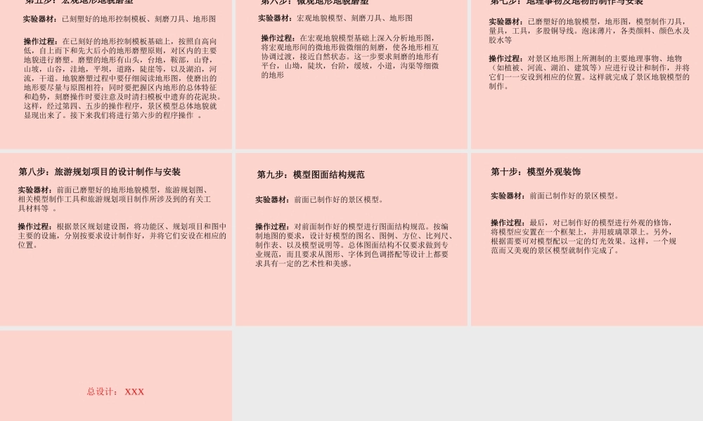 景区模型设计与制作.ppt