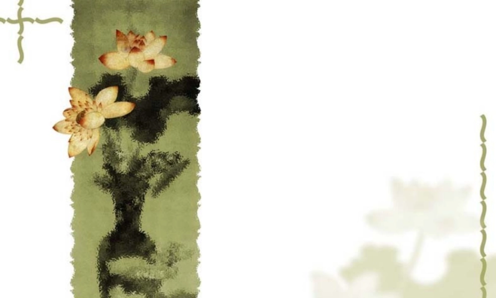 荷花-国画风格.PPT