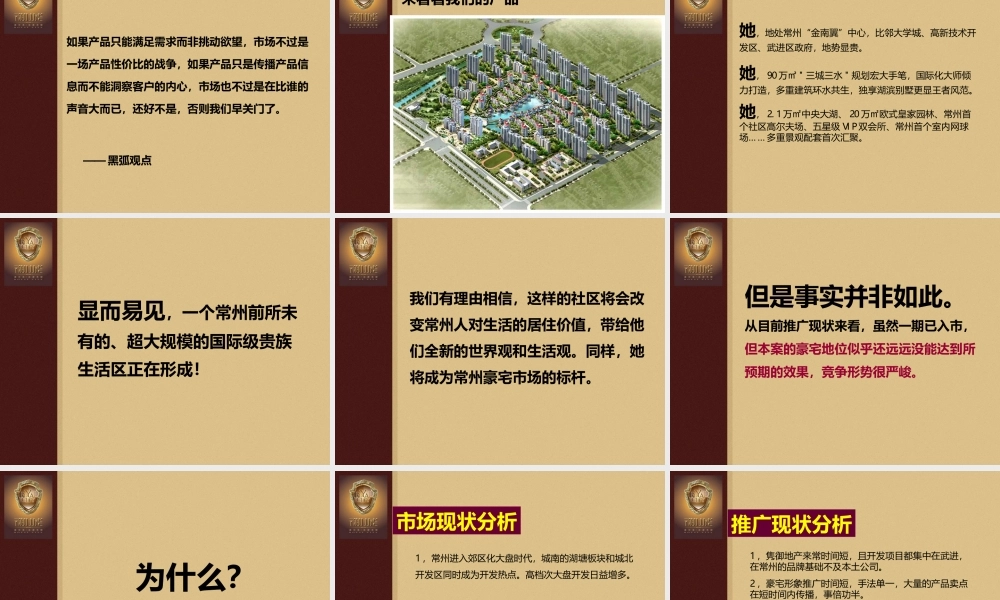 黑弧-常州御城项目广告传播策略案-56PPT.ppt