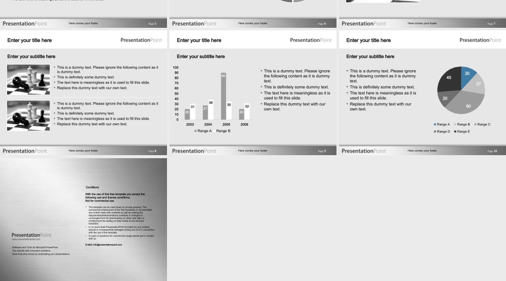 金属感很强的灰色模板.ppt