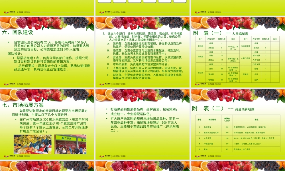 缤纷果蔬PPT模板.ppt