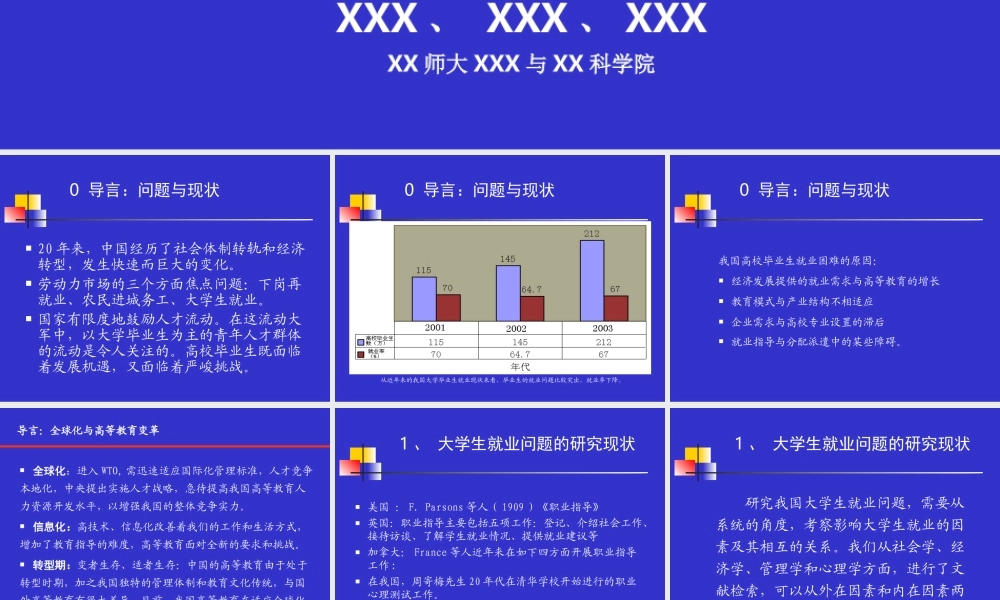 大学生就业影响因素及指导对策.ppt
