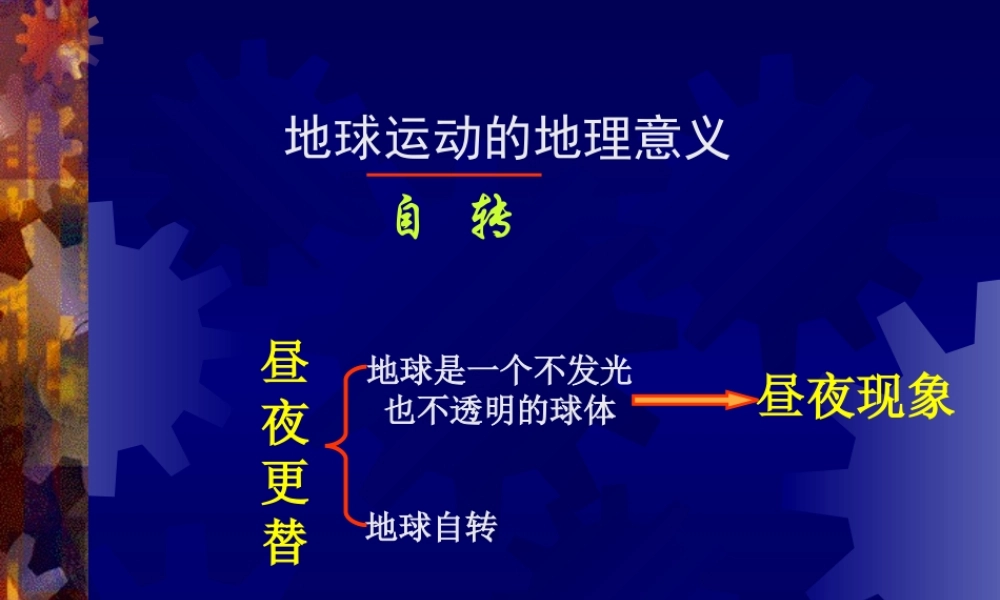 地球运动的地理意义.ppt