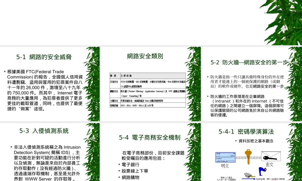 電子商務之安全機制與金流.ppt