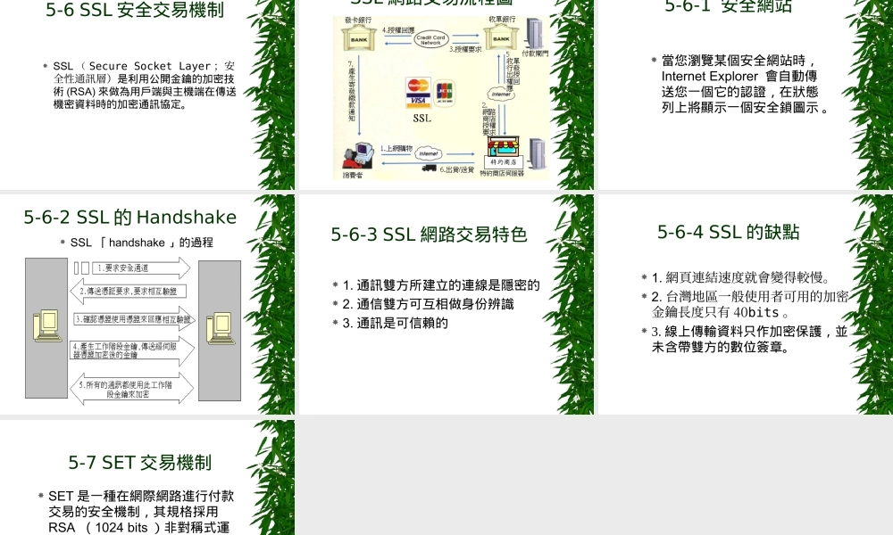 電子商務之安全機制與金流.ppt