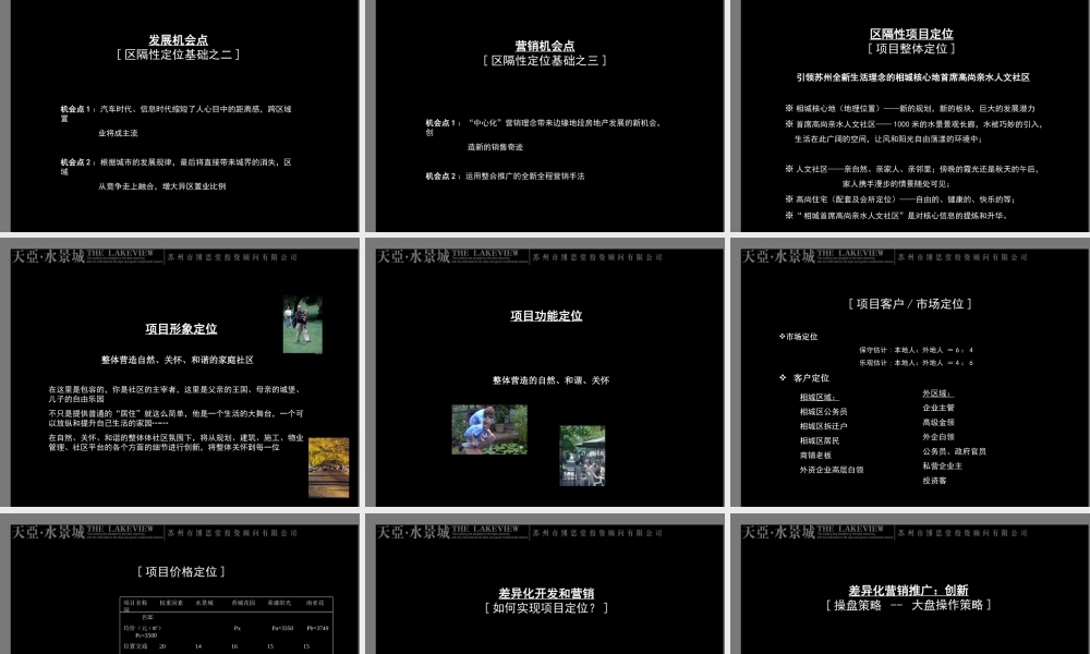 博思堂-苏州天亚水景城项目全程营销推广方案-84PPT.ppt