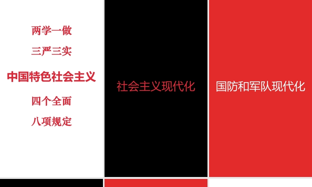 【编号2】快闪十九大报告300秒.pptx