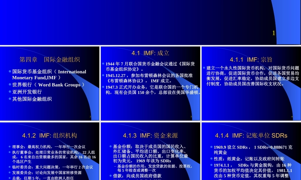 国际金融组织.ppt